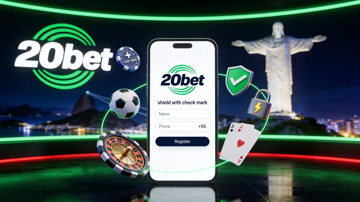 20bet no Brasil — Processo de Cadastro na 20bet