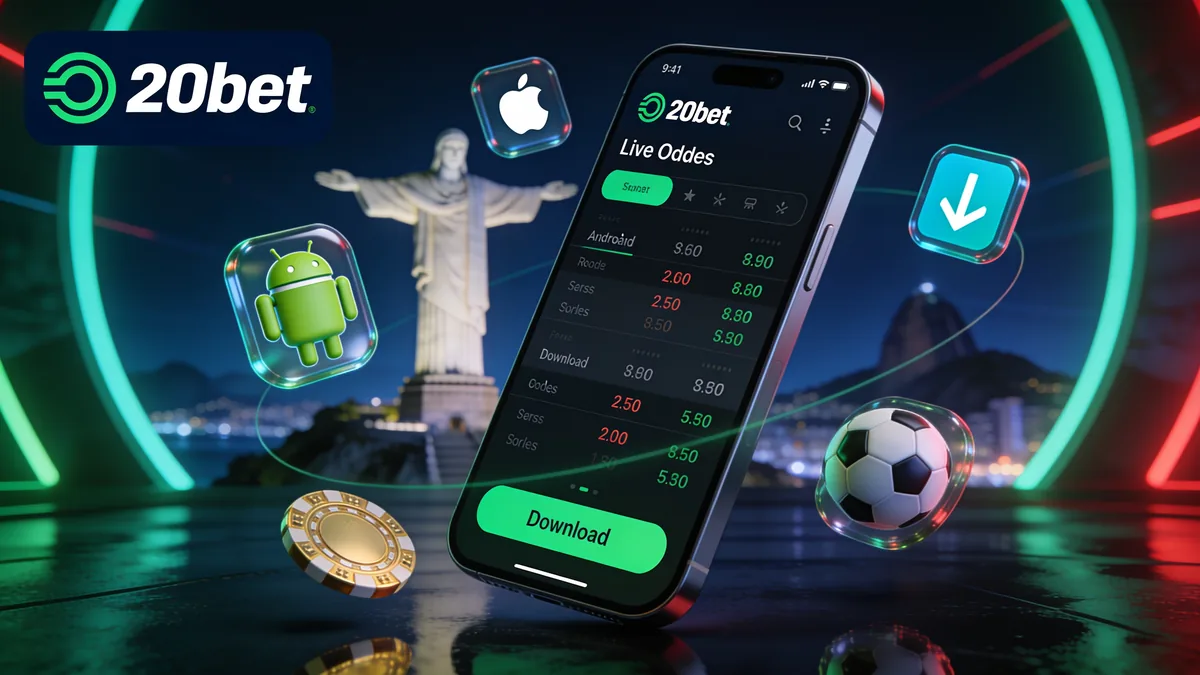 20bet no Brasil — Sobre o App da 20bet